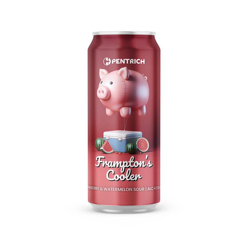 Pentrich Framptons Cooler Strawberry & Watermelon Sour Cans