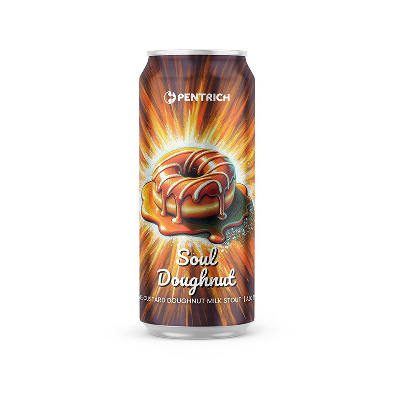 Pentrich Soul Doughnut Caramel Custard Doughnut Stout Cans