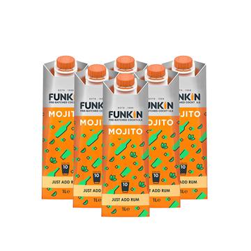 Funkin Mojito Mixer Cartons 6 x 1L