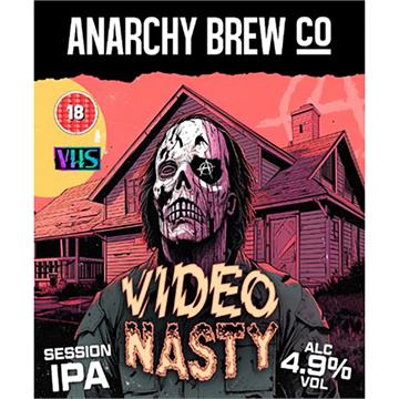 Anarchy Brew Co Video Nasty Hazy IPA Keg