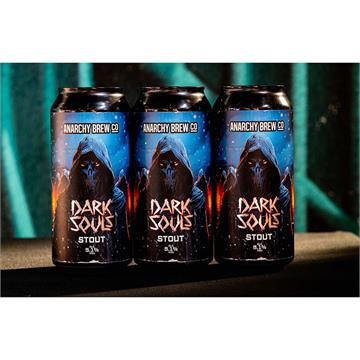 Anarchy Brew Co Dark Souls Stout Cans