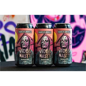 Anarchy Brew Co Video Nasty Hazy IPA Cans