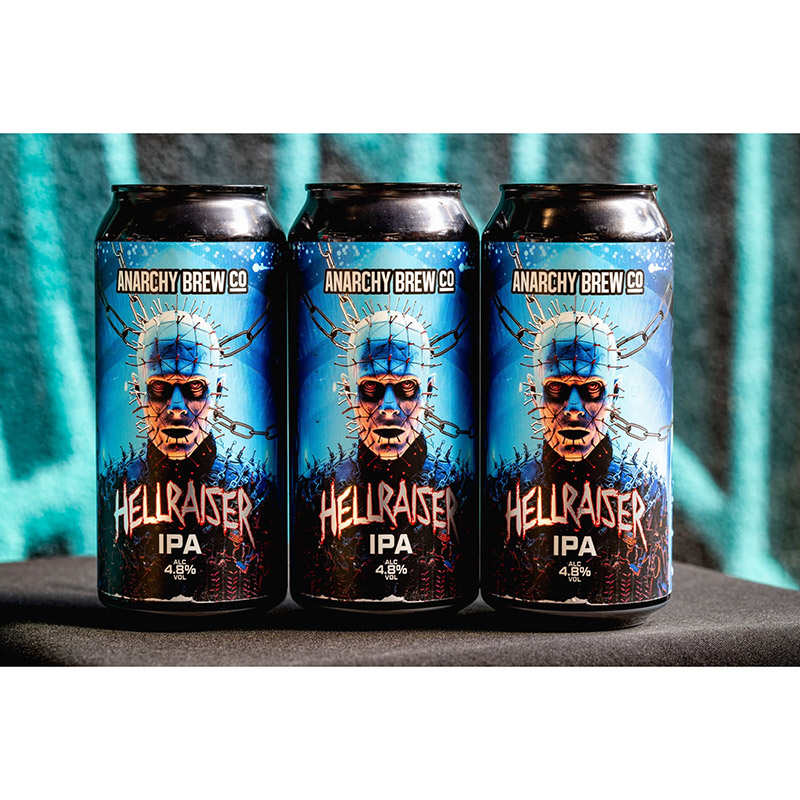 Anarchy Brew Co Hellraiser IPA Cans