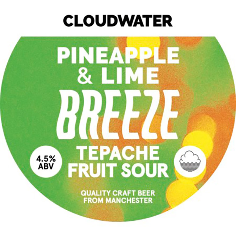 Cloudwater Pineapple And Lime Breeze Fruit Sour Keg