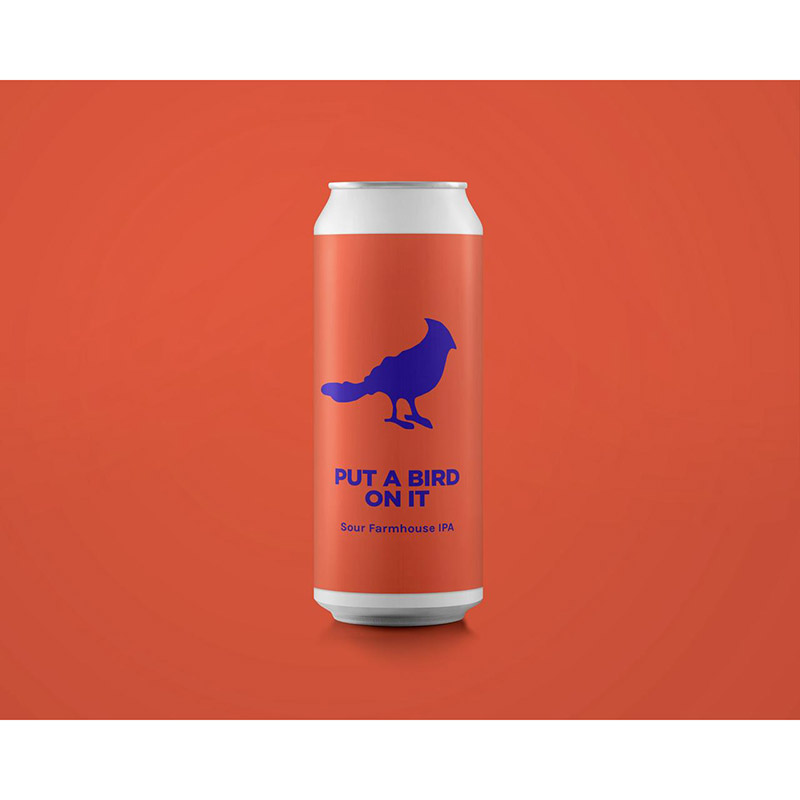 Pomona Island Put A Bird On It Sour Farmhouse IPA Cans