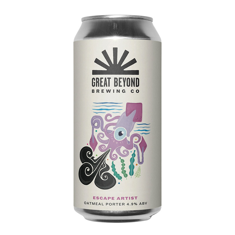 Great Beyond Escape Artist Oatmeal Porter Cans