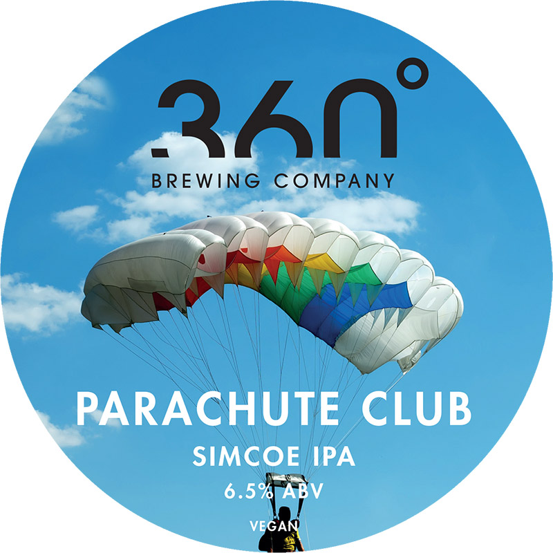 360 Degree Parachute Club Pale Ale Keg