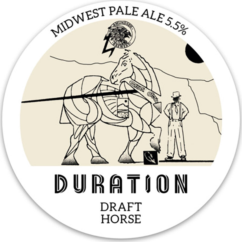 Duration X Amundsen Draft Horse Midwest Pale Ale Keg