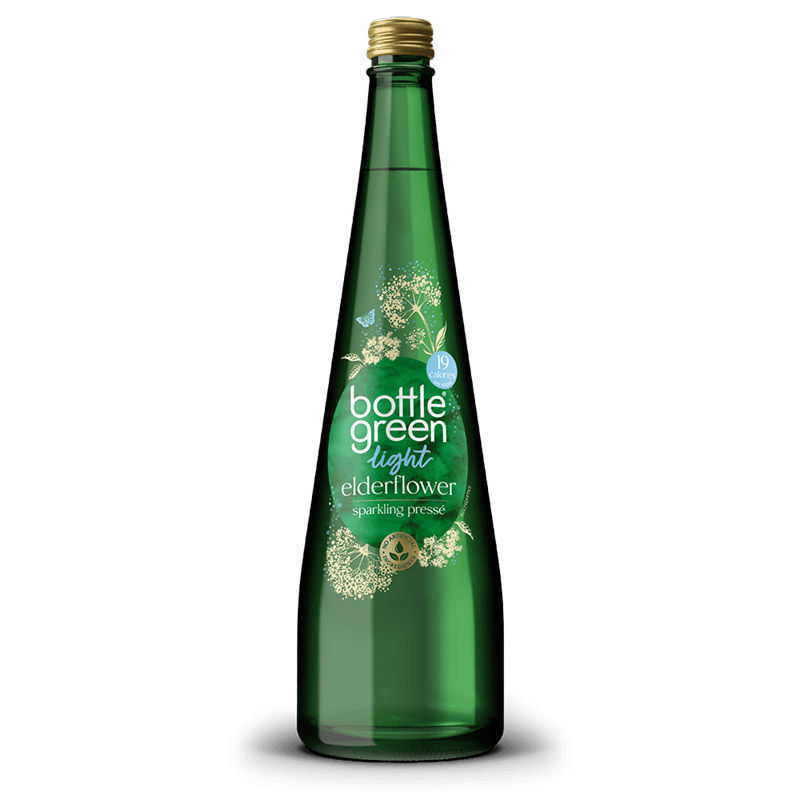 Bottle Green Light Elderflower Presse