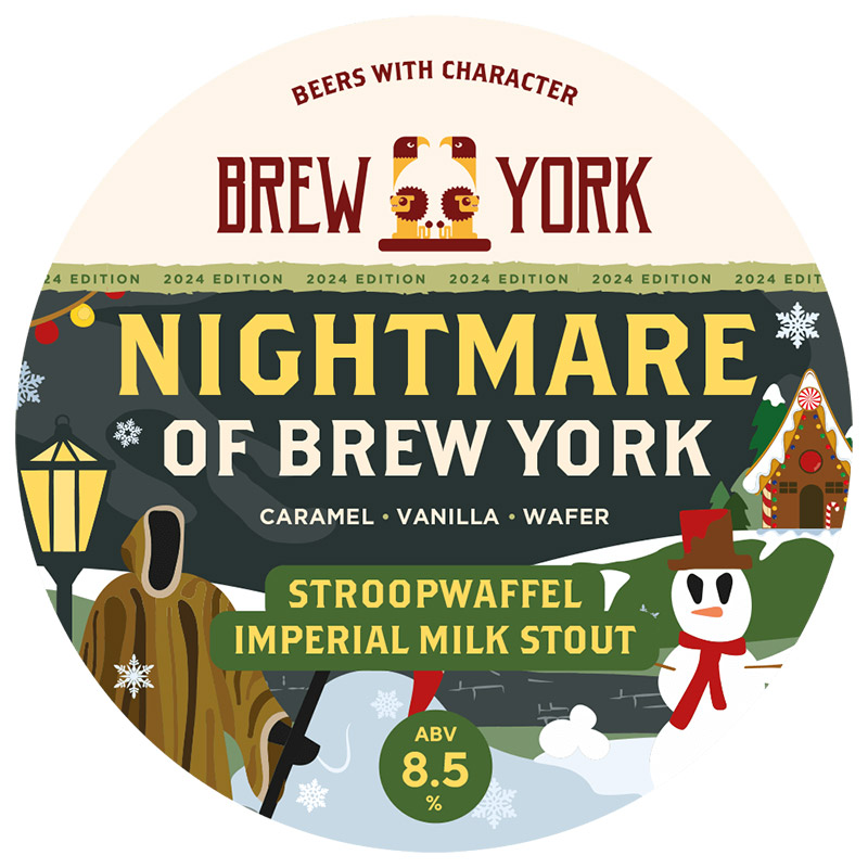 Brew York Nightmare Of Brewyork Stroopwaffle Imperial Stout Keg