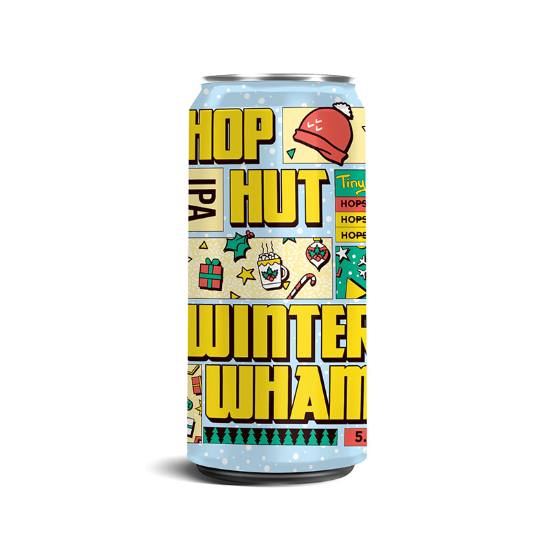 Tiny Rebel Hop Hut Winter Wham! IPA Cans