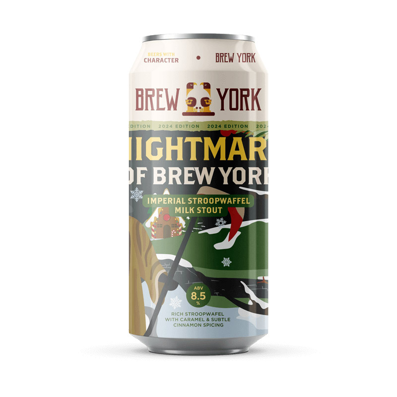 Brew York Nightmare Of Brewyork Stroopwaffle Imperial Stout Cans