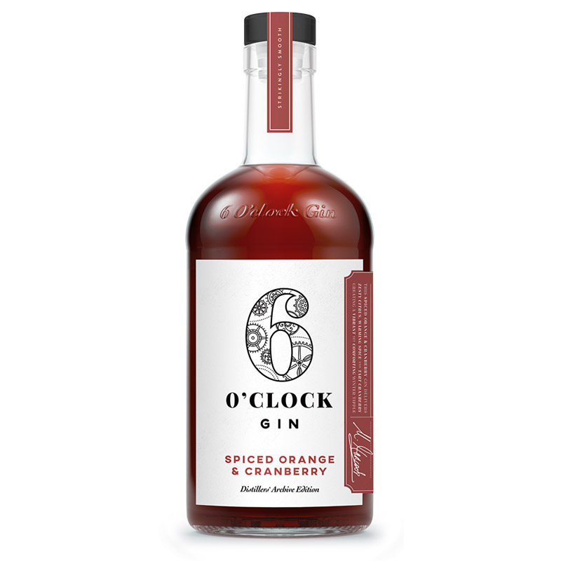 6 O'clock Spiced Orange & Cranberry Gin