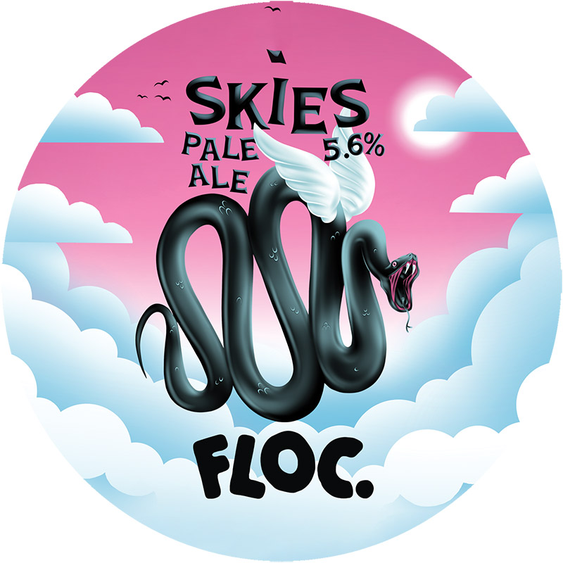 Floc. Brewing Skies Pale Ale Keg