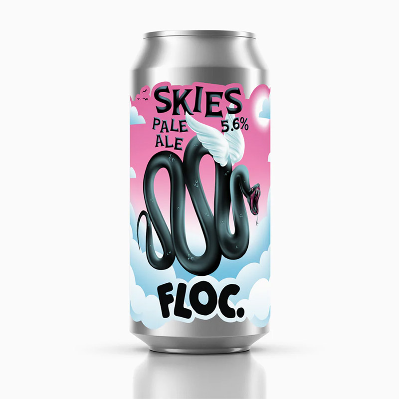 Floc. Brewing Skies Pale Ale Cans