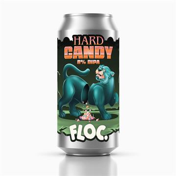 Floc. Brewing Hard Candy DIPA Cans