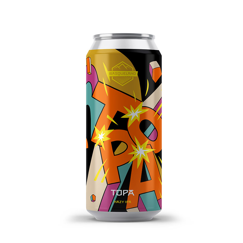 Basqueland TOPA Hazy IPA Cans