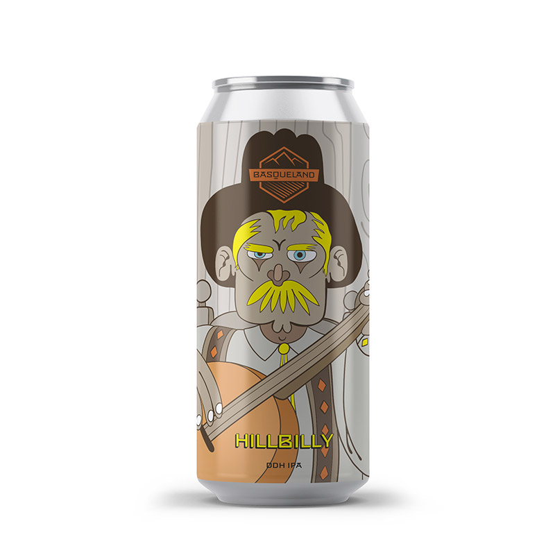 Basqueland Hillbilly DDH IPA Cans