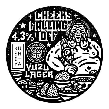 Black Iris X Kushi Ya Cheeks Falling Off Yuzu Lager Keg