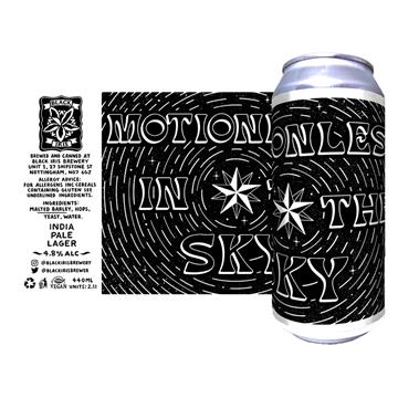 Black Iris Motionless In The Sky India Pale Lager Cans