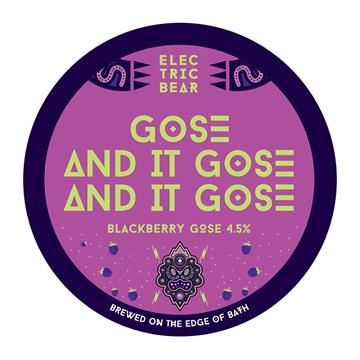 Electric Bear Gose, And It Gose And It Gose Keg