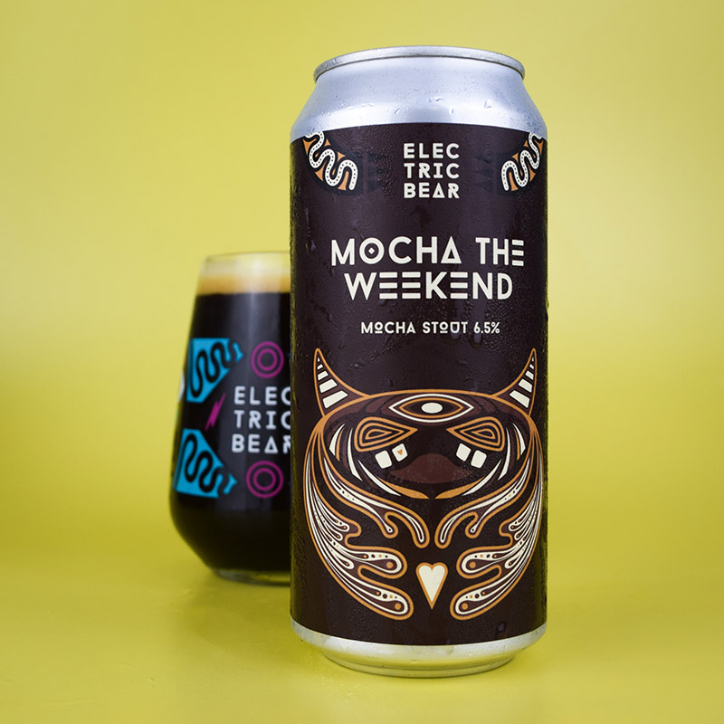 Electric Bear Mocha The Weekend Mocha Stout Cans