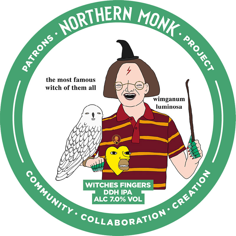 Northern Monk Patrons Witches Fingers DDH IPA Keg