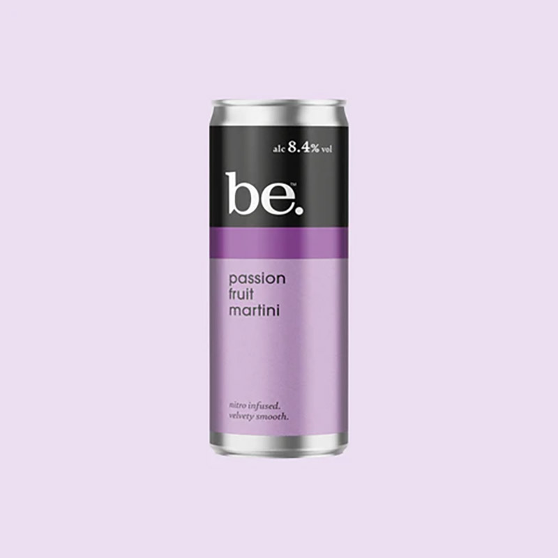 Be Passionfruit Martini 200ml Cans