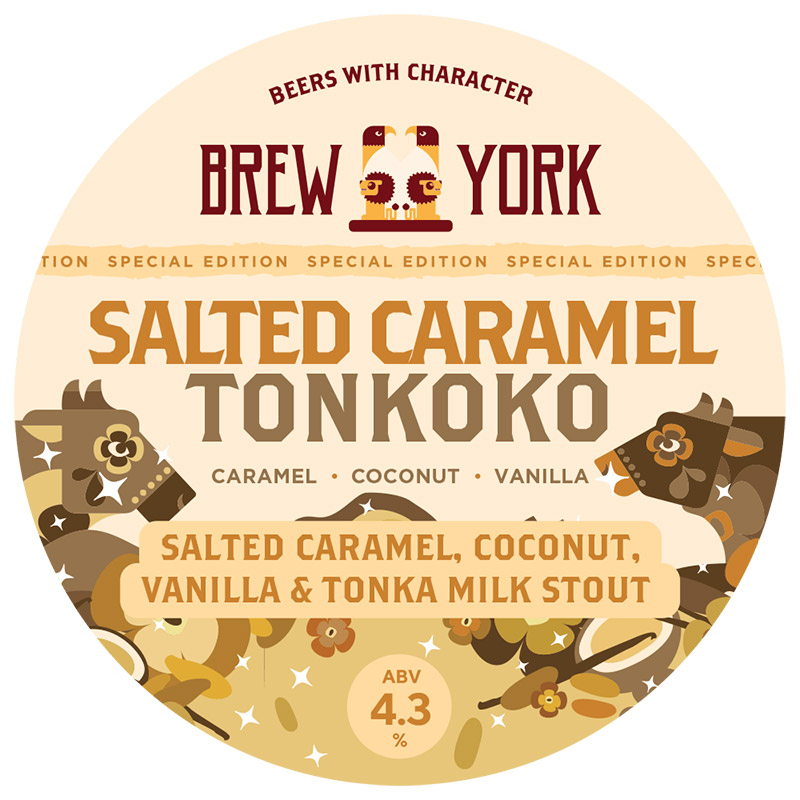 Brew York Tonkoko Salted Caramel Edition Keg