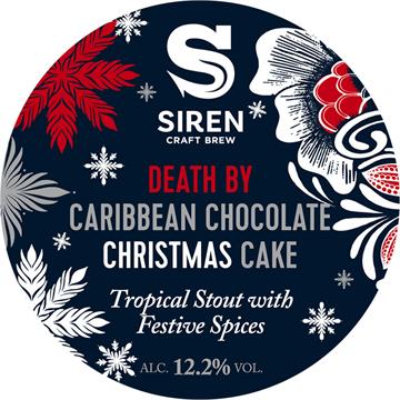 Siren Death By Caribbean Christmas Cake Stout Keg