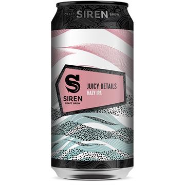 Siren Juicy Details Hazy IPA Cans