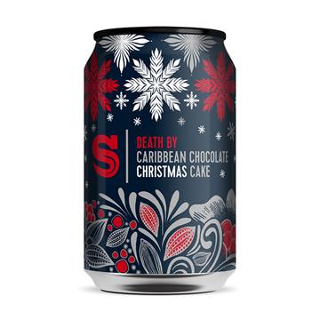 Siren Death By Caribbean Christmas Cake Stout Cans