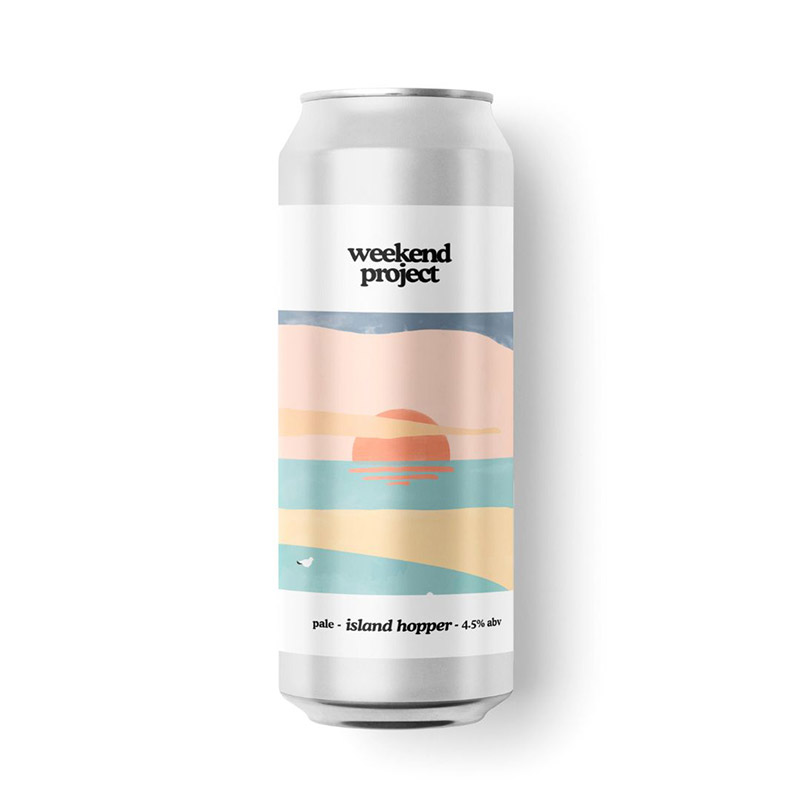 Weekend Project Island Hopper Pale Ale Cans