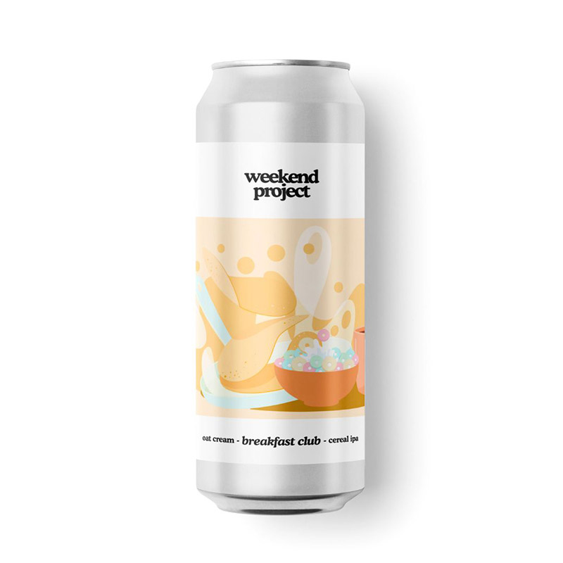 Weekend Project Breakfast Club Cereal IPA Cans