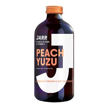 Jarr Kombucha Peach and Yuzu 330ml Bottles