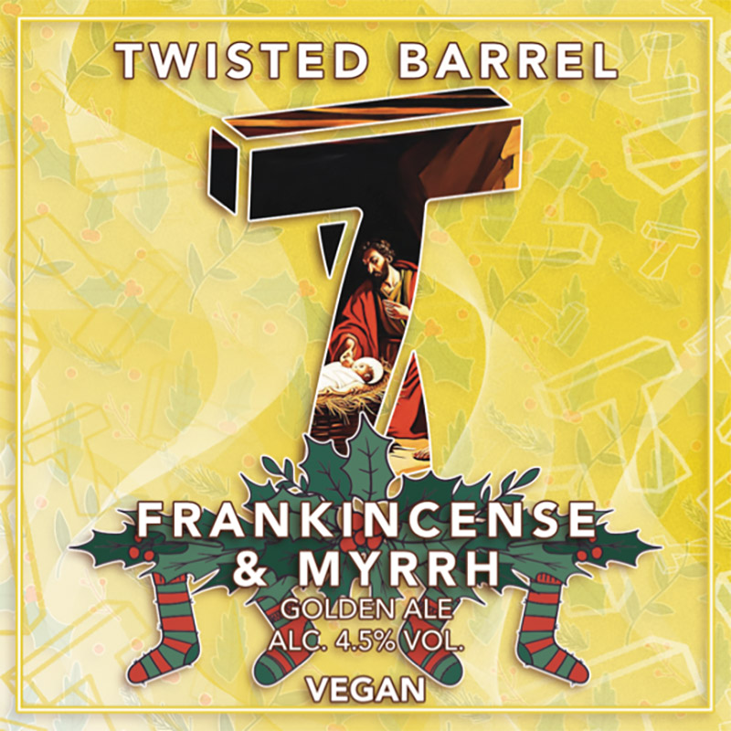 Twisted Barrel Frankincense and Myrrh Golden Ale Cask