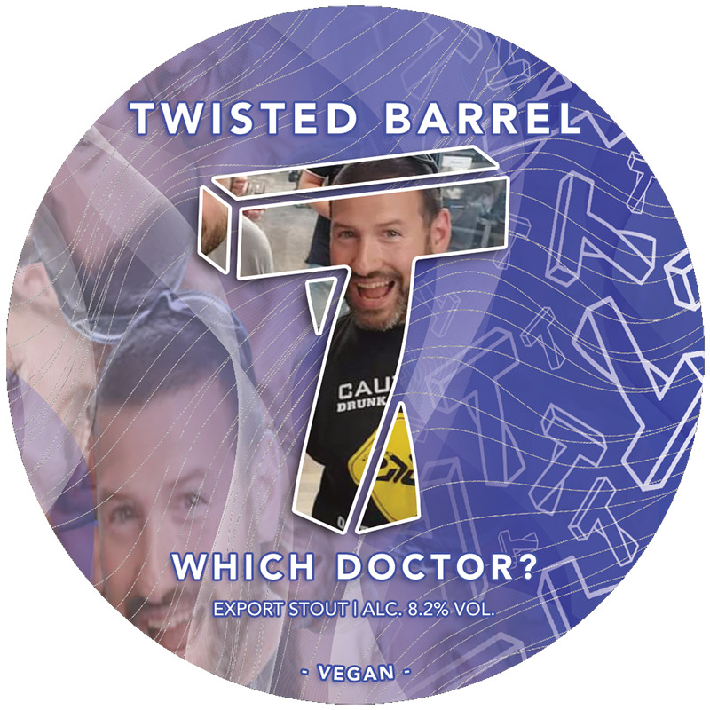 Twisted Barrel Which Doctor? Export Stout Keg