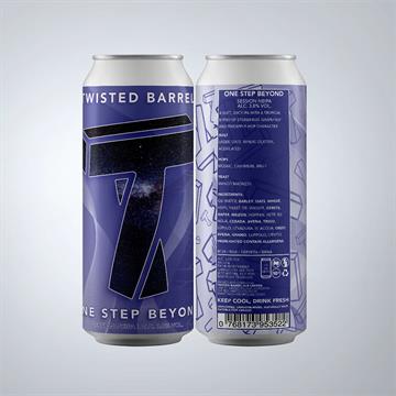 Twisted Barrel One Step Beyond Session NEIPA Cans