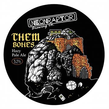 Neon Raptor Them Bones Juicy Pale Ale Keg