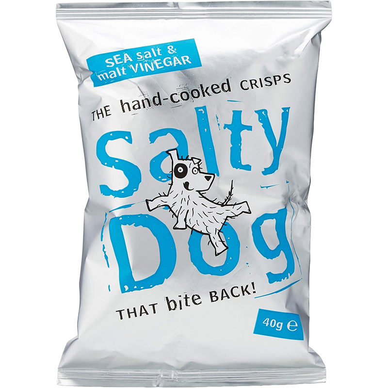 Salty Dog Sea Salt & Vinegar Crisps