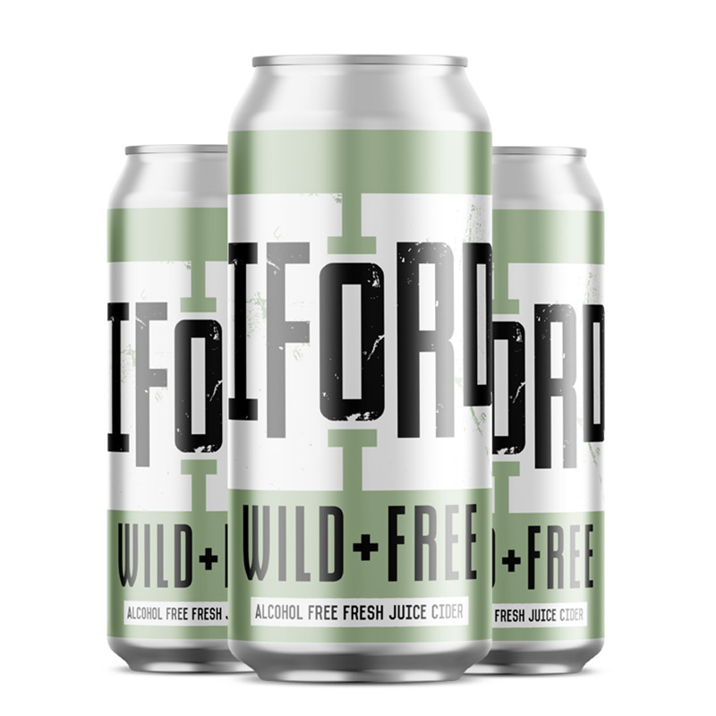 Iford Wild & Free Alcohol Free Juice Cider Cans