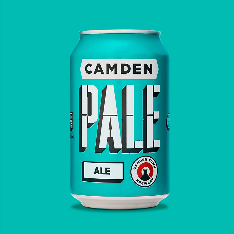 Camden Town Pale Ale 330ml Cans 12PK