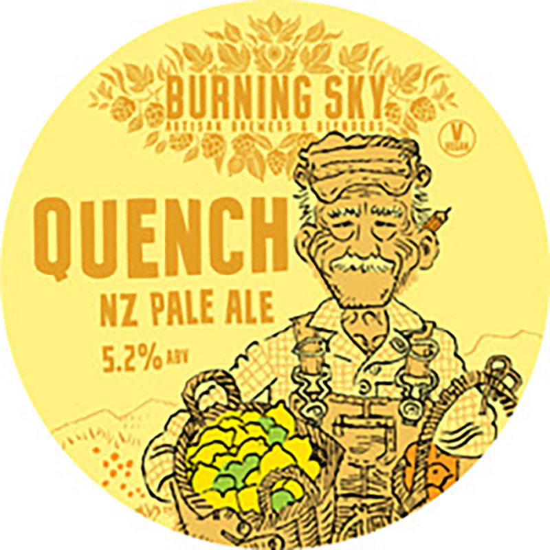 Burning Sky Quench Nz Pale Ale Keg