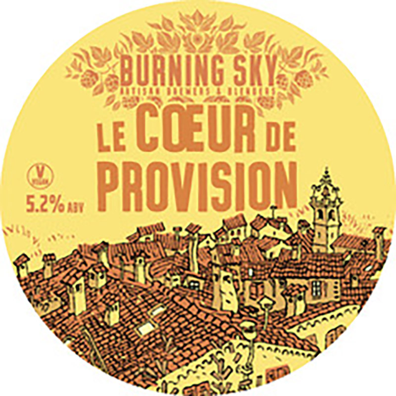 Burning Sky Le Cour De Provision Saison Keg