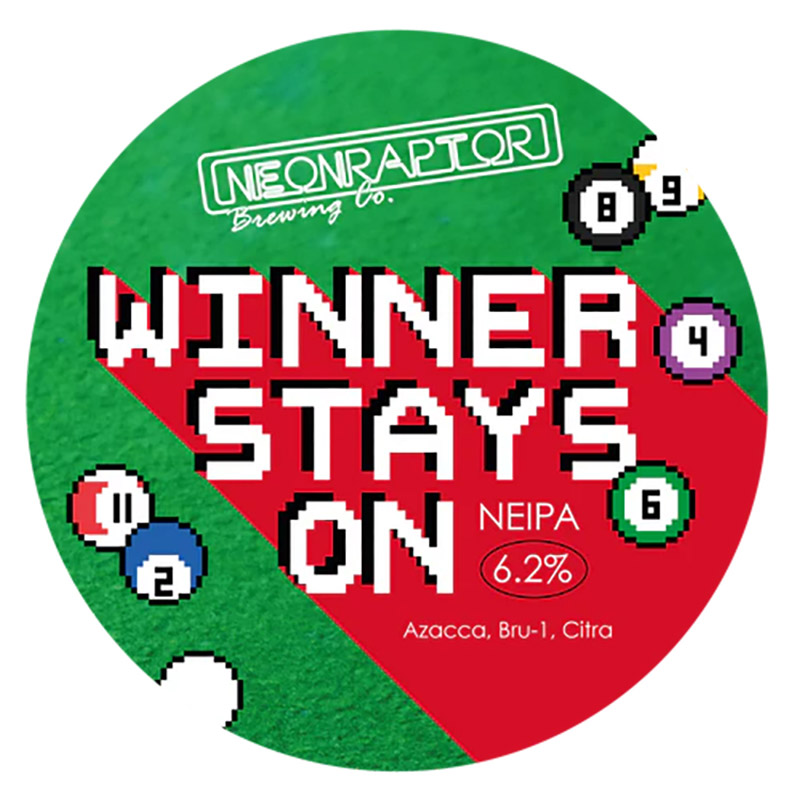 Neon Raptor Winner Stays On NEIPA Keg