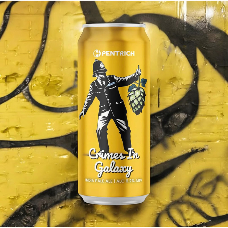 Pentrich Crimes In Galaxy IPA Cans