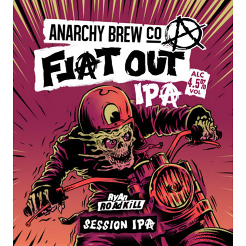 Anarchy Flat Out IPA Cask