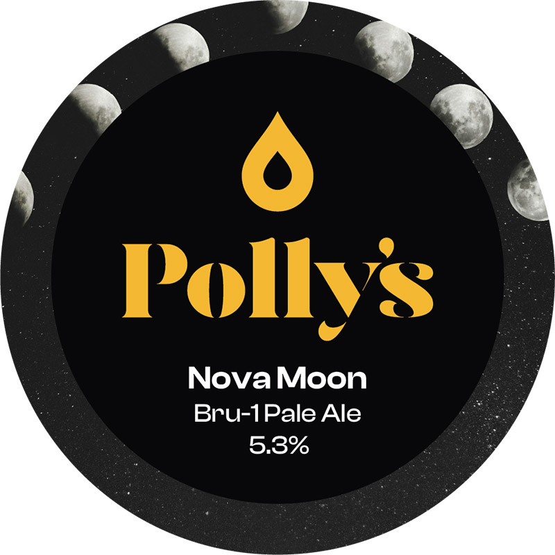 Pollys Nova Moon Bru-1 Pale Ale Keg