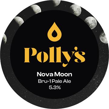 Pollys Nova Moon Bru-1 Pale Ale Keg