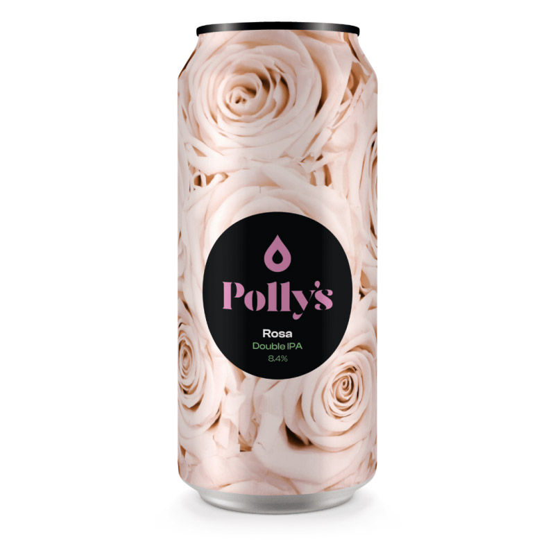 Pollys Rosa Double IPA Cans